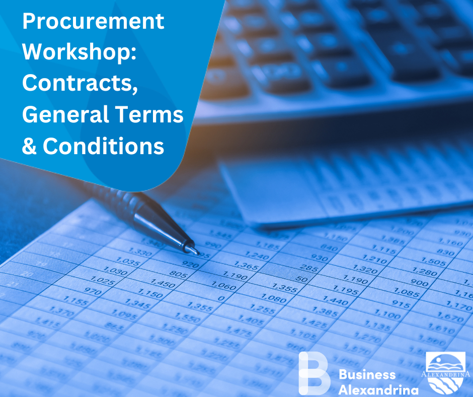 Procurement Workshop - Contracts, General Terms & Conditions (Goolwa)